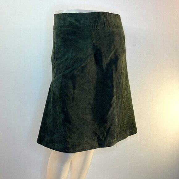 Chelsea & Theodore Deep Peacock "Dakota" Cord Skirt - Size 10 - NWT $58 - Picture 1 of 3